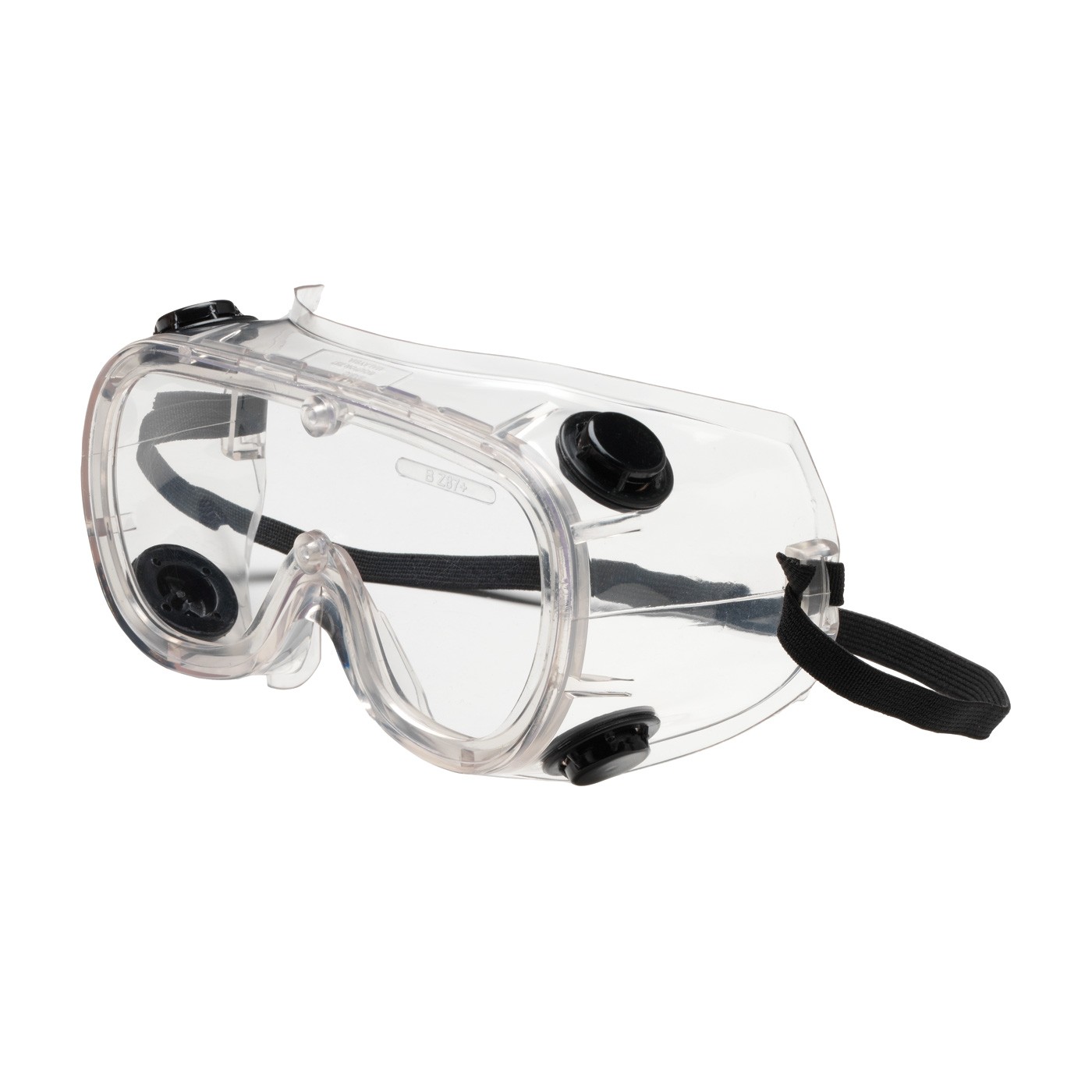 Basic-IV Goggle, Clr Lens, Clr PVC Frm, Elastic Strap, AF/AS Lens