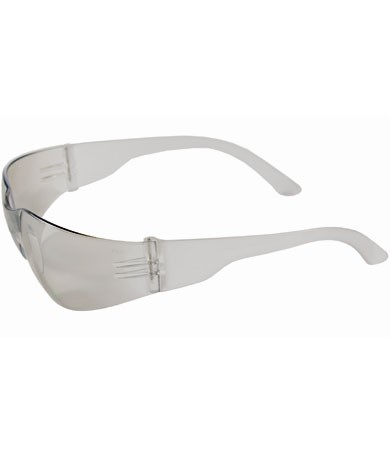 Safety Glasses Rimless Clear Temple Indoor/Outdoor Lens 12/BX 12/CS