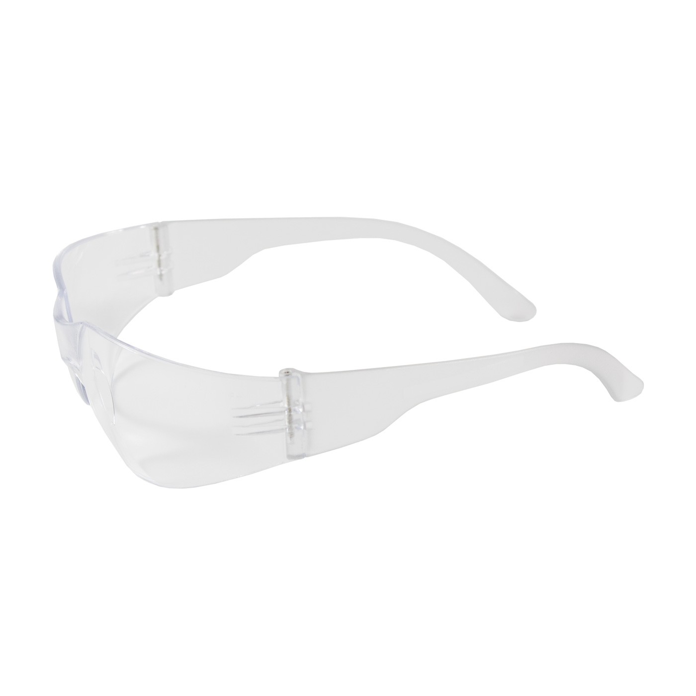 Safety Glasses Rimless Clear Temple/Anti Fog Lens 12/BX 12/CS