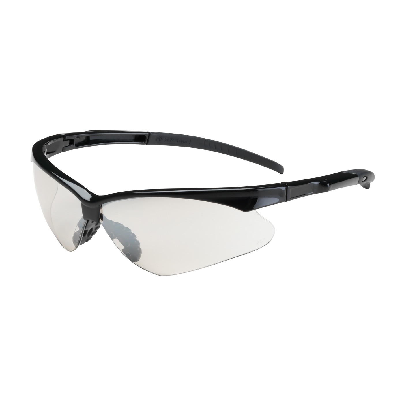 Safety Glasses Clear Anti Scratch lens, Clear temples, Soft Clear Bridge