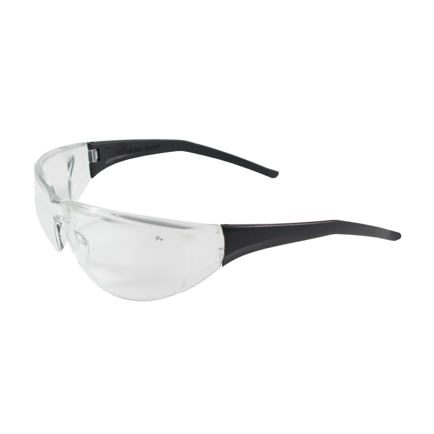 Safety Glasses Clear HC Lens Black Metal 144/CS
