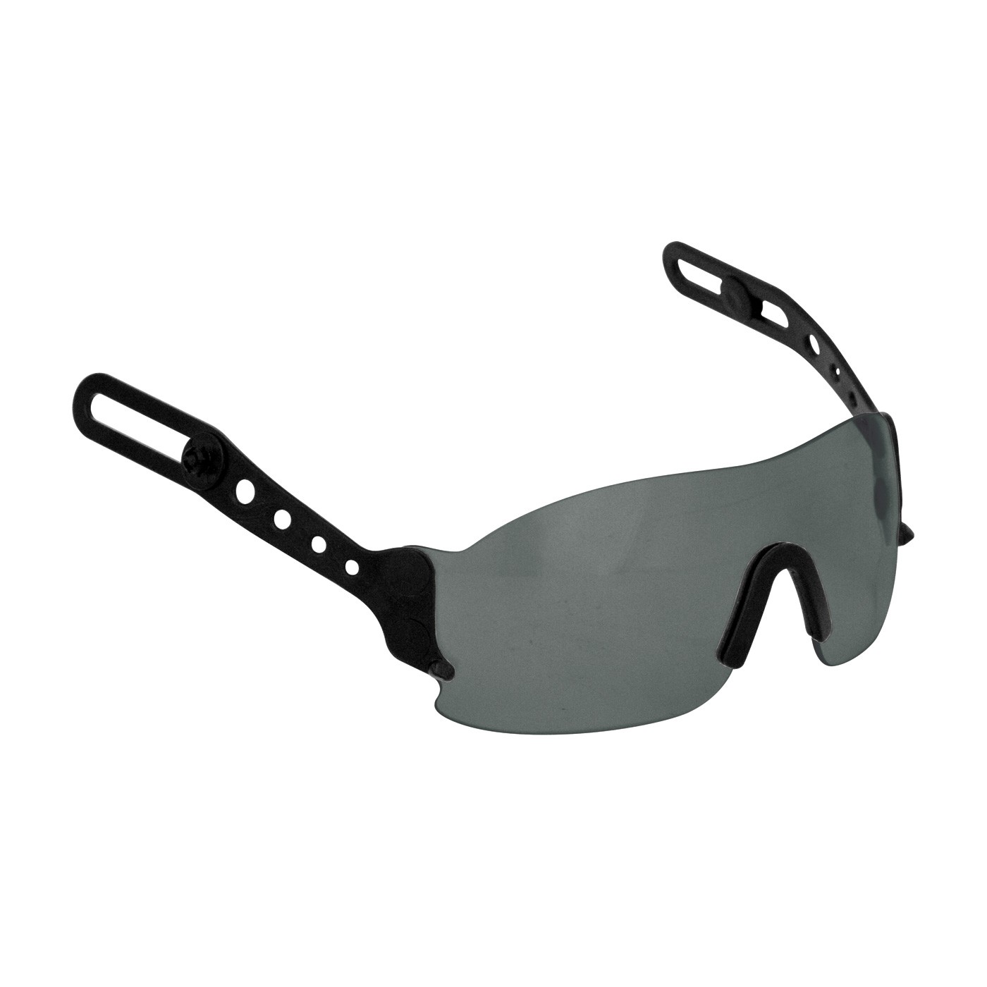 EvoSpec Eyewear, Gray AS/AF Lens, Retracts Into Evo Hard Hat Shell