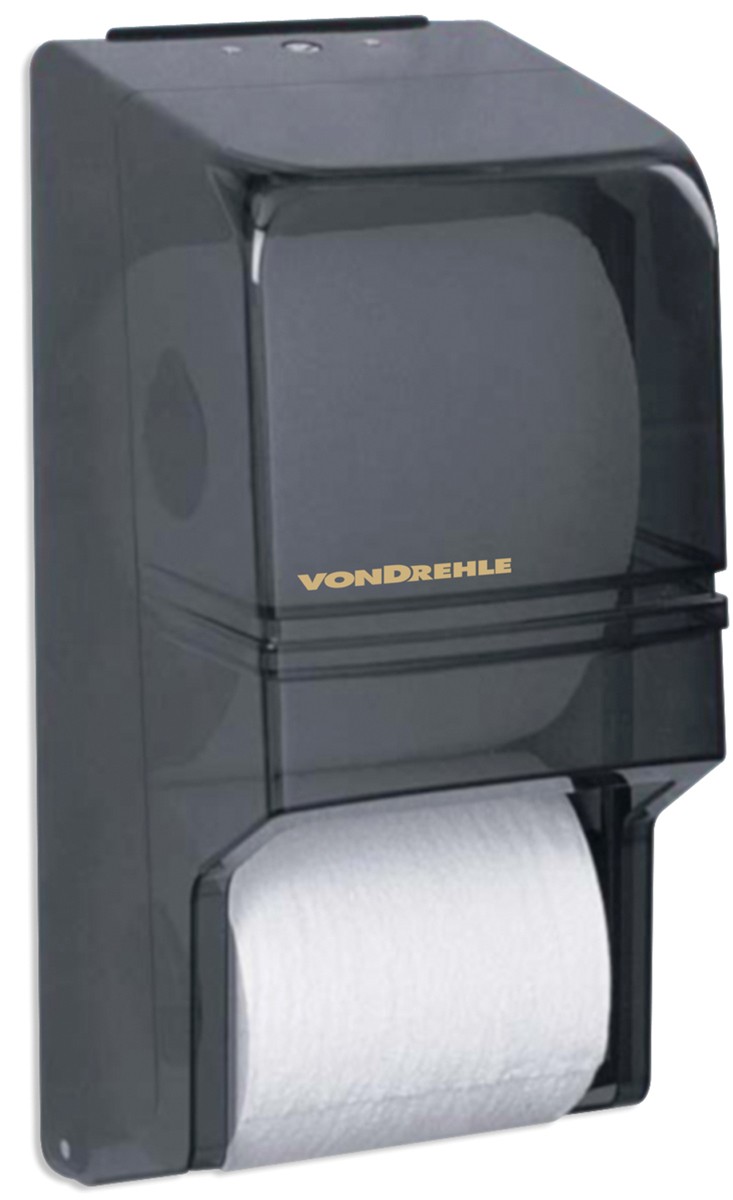 Tissue Toilet Dispenser Standard Roll 12x10.5x5 Black 6/CS