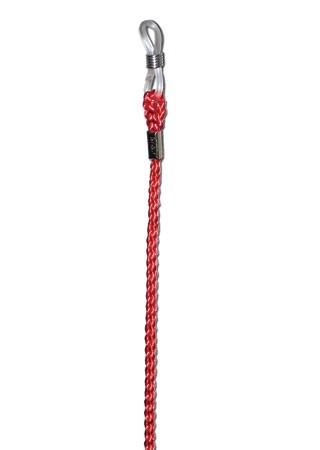 Lanyard, Economy Slim Nylon Cord, Red