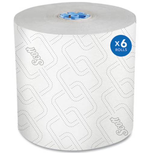 Towel Roll Scott For Pro Dispenser Blue Core 1-Ply 1150' 6/RL/CS