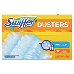 Duster Swiffer Dust Lock Fiber Unscented Light Blue Refill 10/BX