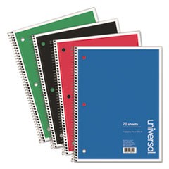 Notebook Writing 10.5x8 Ruled White 70/SHT Pad 4/PK