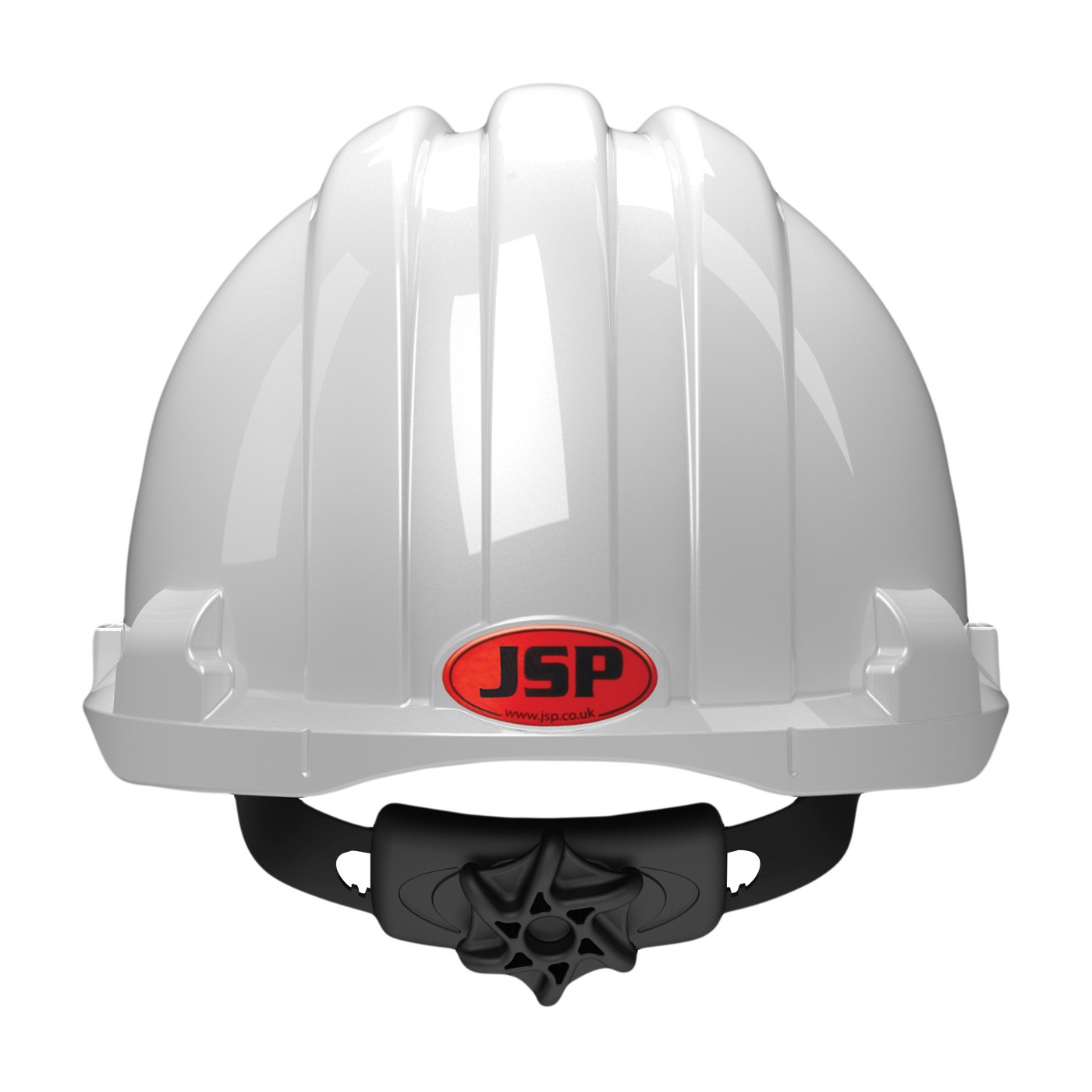 JSP MK8 Evolution, White, Liner w/ Textile Susp, Wheel Ratcht, Class E