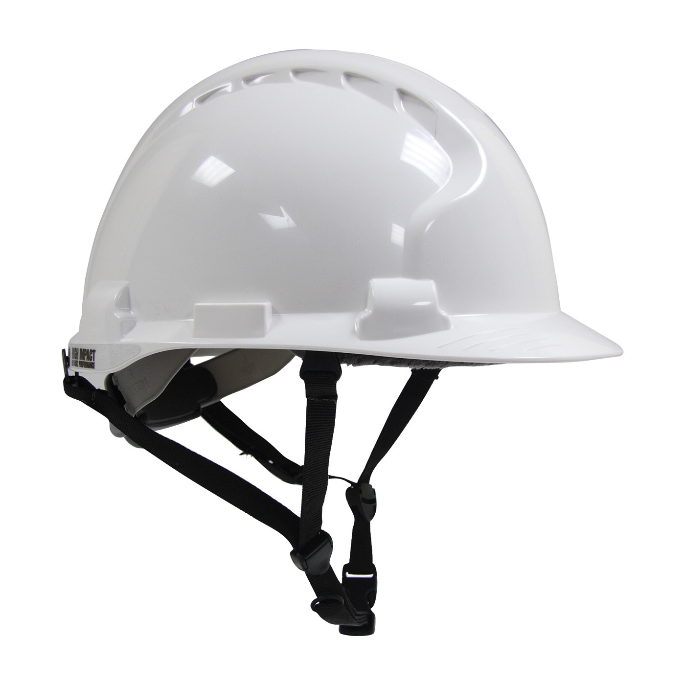 JSP MK8 Linesman, White, w/ 4-Pt Chin Strap, Wheel Ratchet, Class E