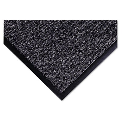 Cross-Over Indoor/Outdoor Wiper/Scraper Mat, Olefin/Poly, 36x60, Gray