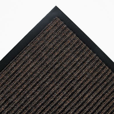 Needle Rib Wipe & Scrape Mat, Polypropylene, 36x60, Brown