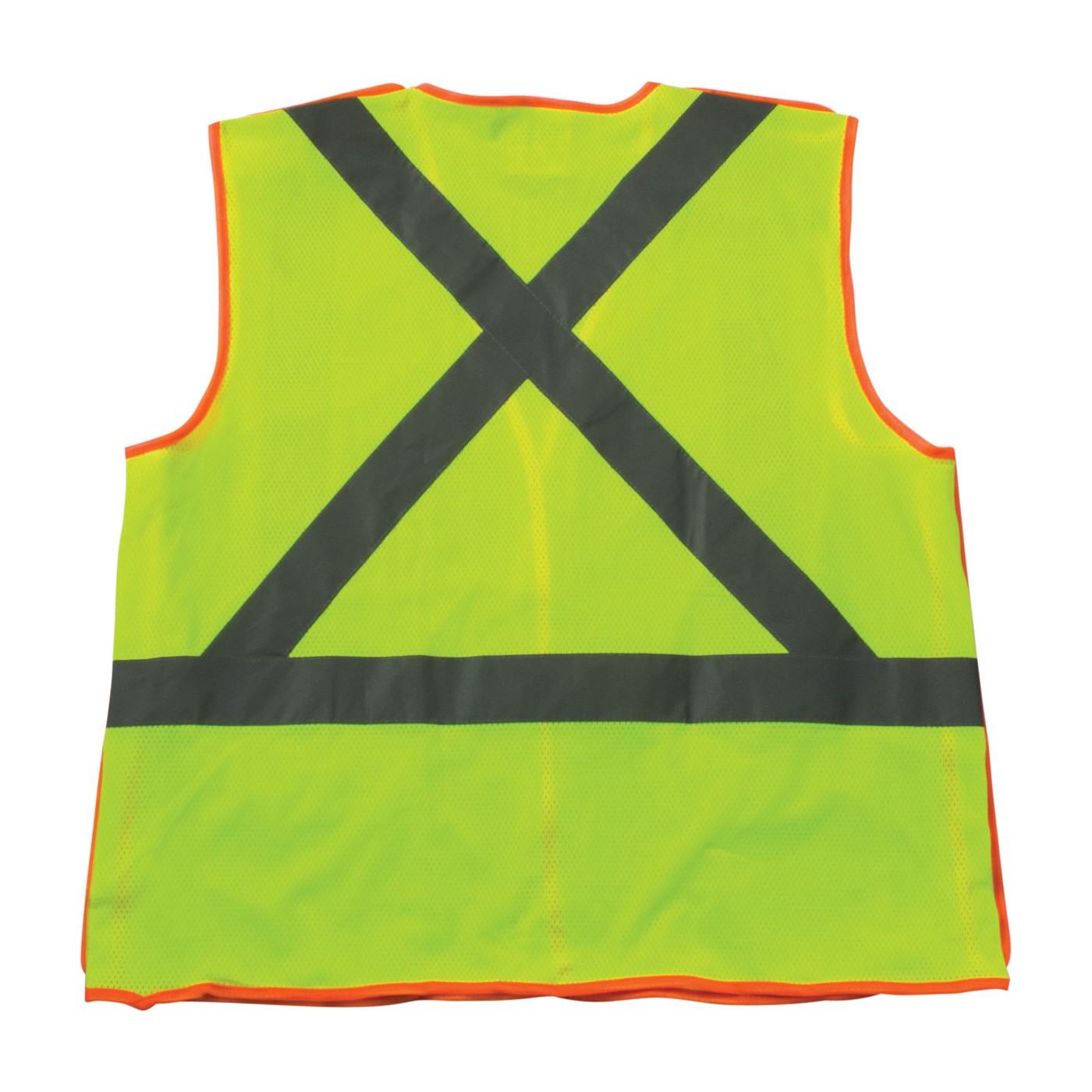 Class 2, Z96 Mesh Breakaway Vest, X Back H&L Closure 2in. Tape, LY Size 3X-Large