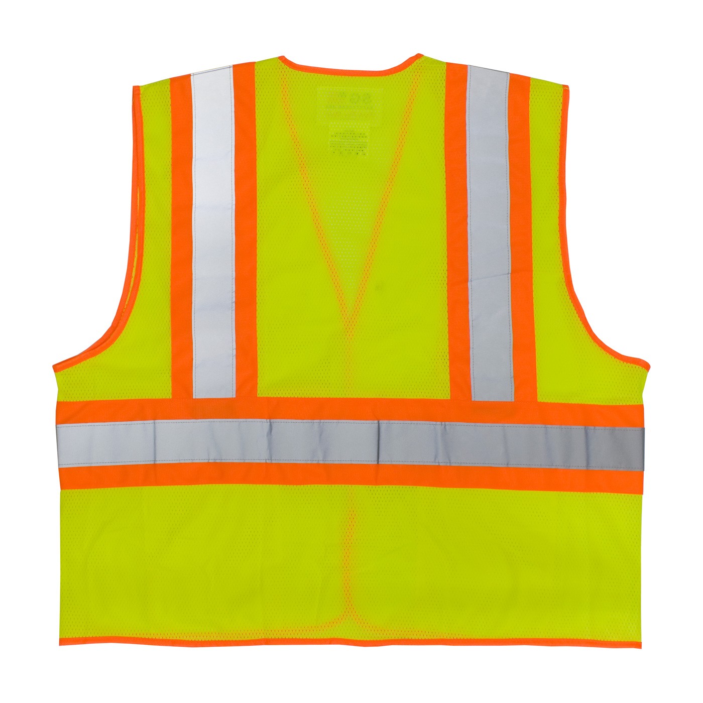 Class 2 Mesh Vest, 3 Pockets, H&L Closure, Two Tone Tape, LY