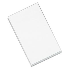 Pad Writing Pad 3x5 Unruled White 100/SHT Pad 12/PK