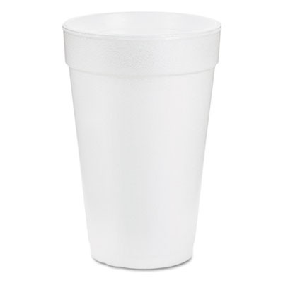 Drink Foam Drink, 14 oz, White