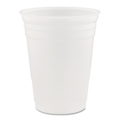 Conex Translucent Plastic Cold Cups, 16 oz