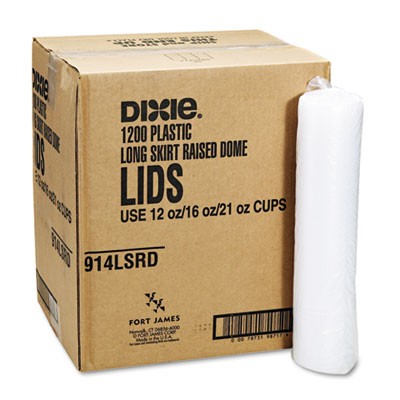 Plastic Lids for Pathways Cold Drink Cups, 12- & 16-oz