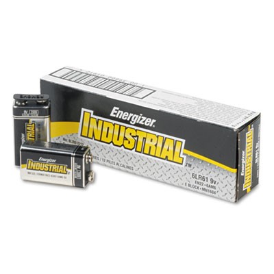 Battery 9V Industrial Alkaline ENERGIZER 12/CS