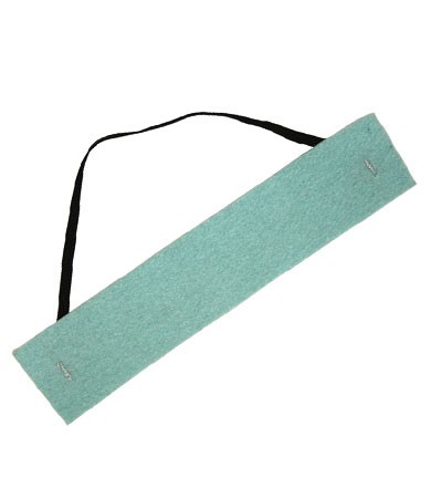 Polyporous Fiber Sweatband, Multi-Layer Fibrous Core, Blue