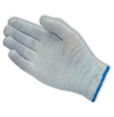 Glove Nylon / Carbon Fiber Low-Lint Uncoated Blue Hem Large 25DZ/CS