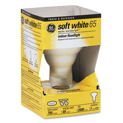 Incandescent Reflector Bulb, 65 Watts