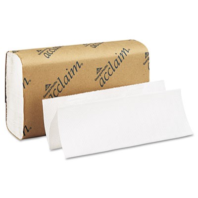 Folded Paper Towel, 9-1/4x9-1/2, White