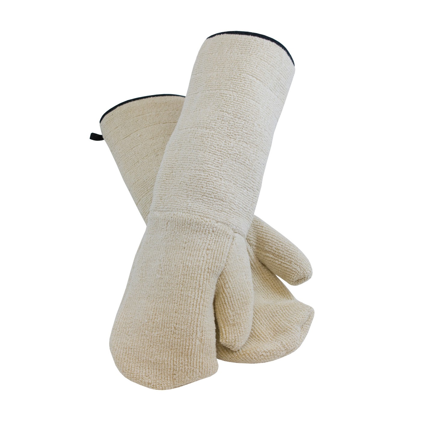 Terry Cloth Baker's Mitt, 32 oz Double Insulated, Loop-Out, 17 Inch ...