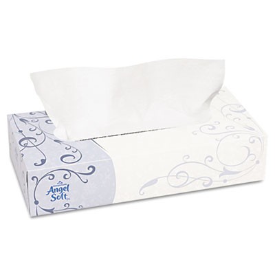 Premium Facial Tissues, Flat Box, 100 Sheets/Box