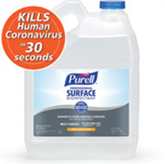 Disinfectant Purell Professional Surface Fresh Citrus 1 Gal Bottle 4/CS