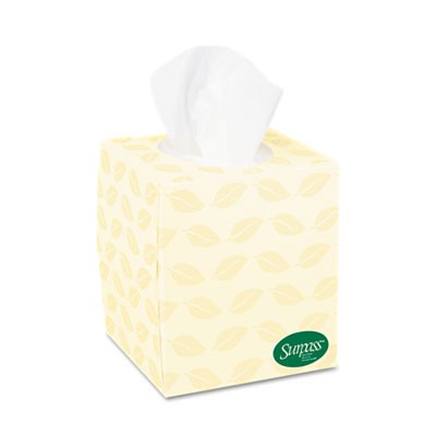 SURPASS BOUTIQUE Recycled Facial Tissue, 2-Ply