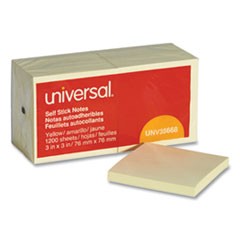 Post it Note Yellow 3x3 100/SHT 12/PK