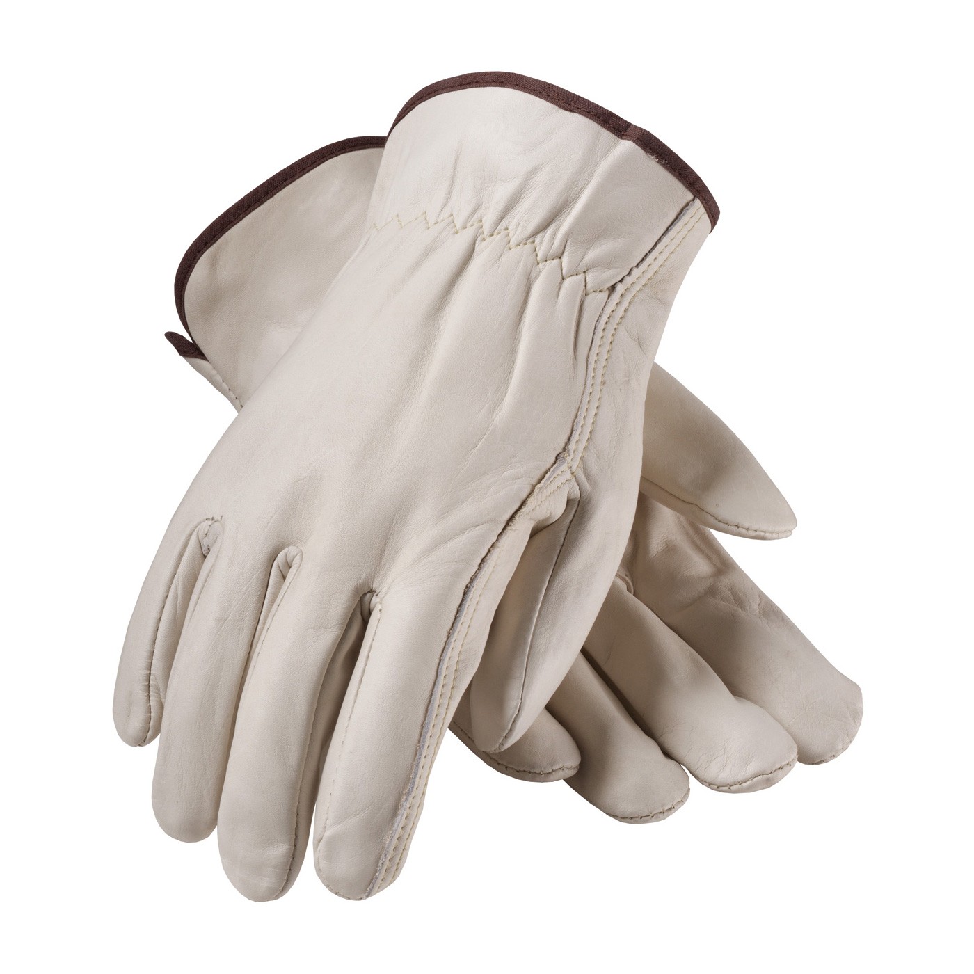 Top Grain Cowhide Drivers, Premium Grade, Straight Thumb Size Small