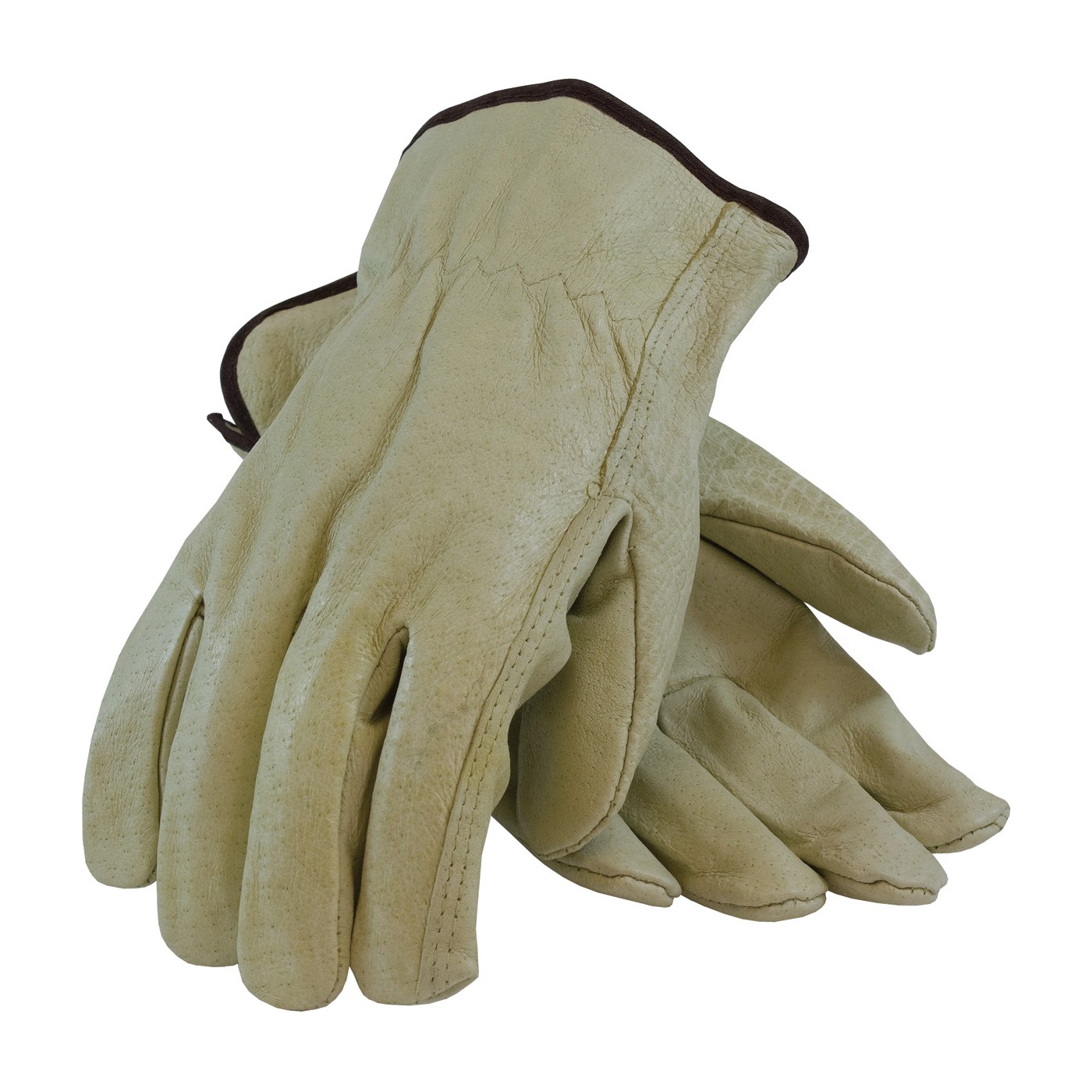 Top Grain Pigskin Drivers, Econ Grade, Straight Thumb Size X-Large