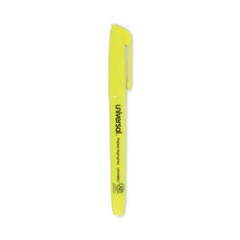 Highlighter Chisel Tip Pen Style Flourescent Yellow 12/BX