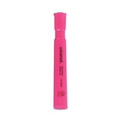 Highlighter Chisel Tip Flourescent Pink 12/BX