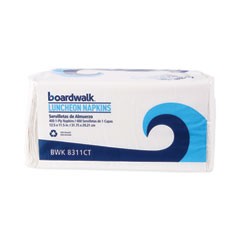 Napkin Lunch 12x12 1 Ply White 3000/CS