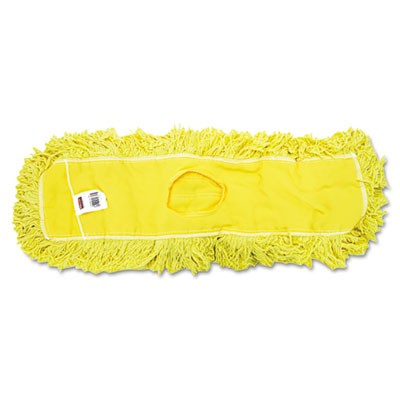 Mop Dust Trapper 24x5 Looped-End Yellow