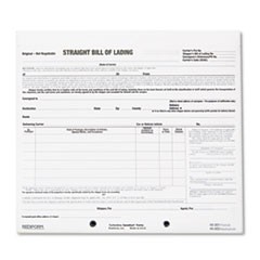 Bill of Lading Short Form 7x8.5 3 Part Carbonless 250/BX