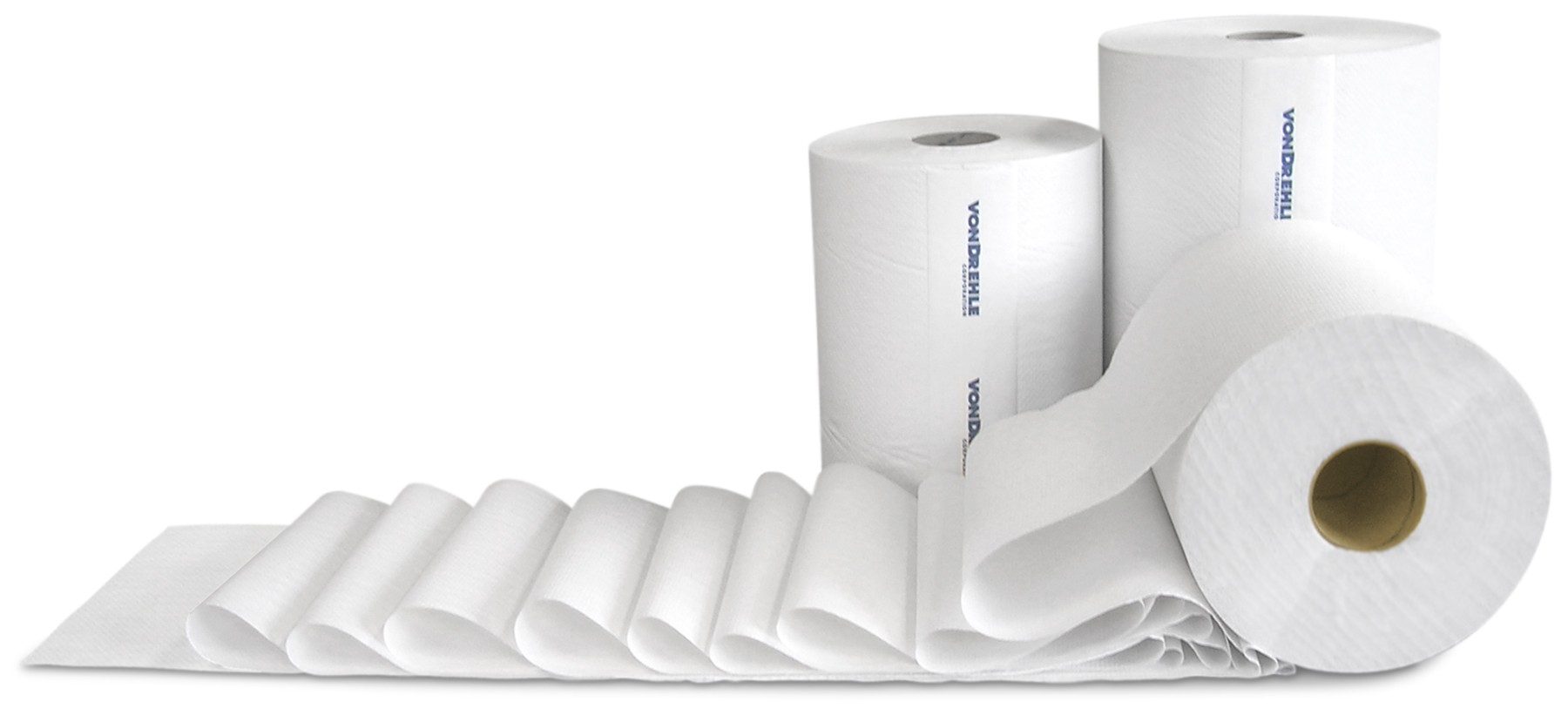 Towel Roll 10X800' White 1.75" Core 6RL/CS 45CS/PLT