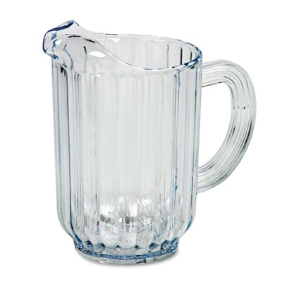 Bouncer Plastic Pitcher, 60-oz, Clear