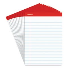 Pad Writing Pad 8.5x11.7 White 50/SHT Pad 12/Pad/Pgk