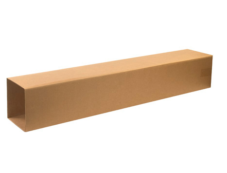 HSC 8.75x8.75x48 Double Wall Outer Kraft Telescopic Boxes 15/180