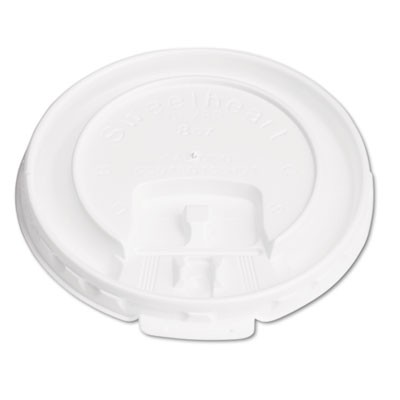 Liftback & Lock Tab Cup Lids for Foam Cups, Lid, for SLOX8J, White