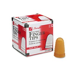 Rubber Finger Tips Small 12/BX