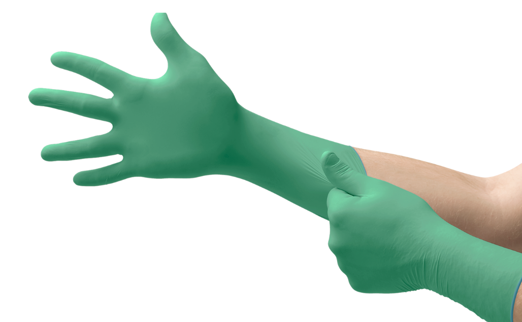 Glove Ansell MICROFLEX Chemical Resistant Cleanroom Large 500/CS