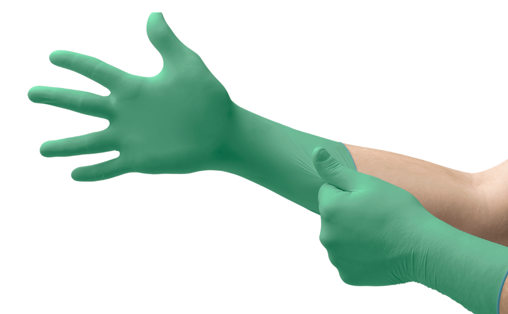 Glove Ansell MICROFLEX Chemical Resistant Cleanroom Medium 500/CS