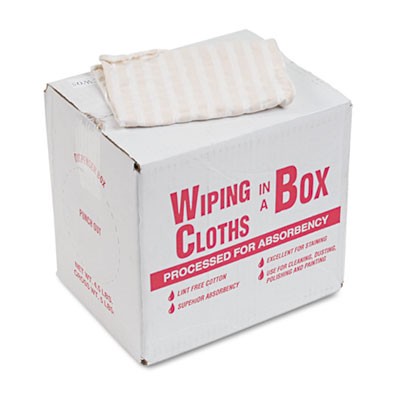 Wiper Cotton Knit Cloths Various Sizes 5LBs/CS