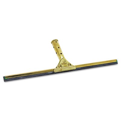 Squeegee 18" Window Golden Clip Brass