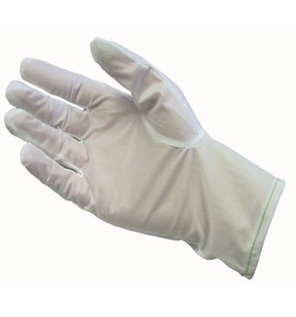 Stat-Tek, ESD Lint-Free Antistatic Nylon Fabric, PU Coated Palm, Men's Size Medium