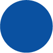 Color Code Labels - circles 2"" dia. blue 1000/RL
